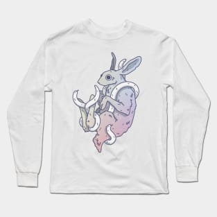 Rainbow Bunny Long Sleeve T-Shirt